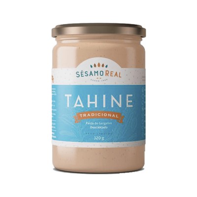 18721 - tahine pasta de gergelim descascado Sésamo Real 320g