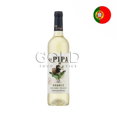 18869 - vinho branco 750ml português Da Pipa (Bairrada) maria gomes (80%) bical (20%)