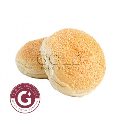 19338 - pão brioche Prime com gergelim misto para hambúrguer Gold 6 pct x 6 pães 60g assado congelado