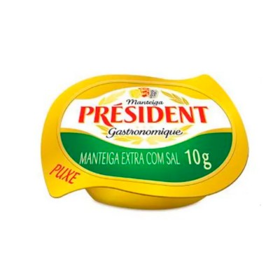 19400 - blister manteiga com sal President 192 x 10g