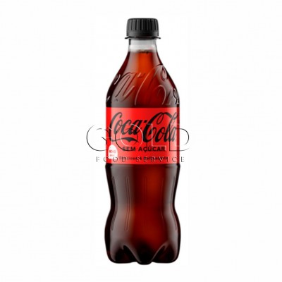 19446 - refrigerante 600ml Coca-Cola zero 6un