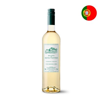 19554 - vinho branco 750ml português Quinta de Bons Ventos
