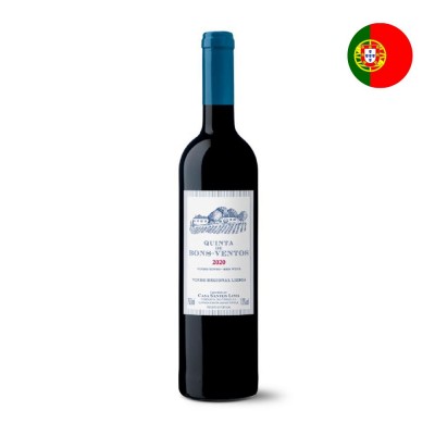 19555 - vinho tinto 750ml português Quinta de Bons Ventos