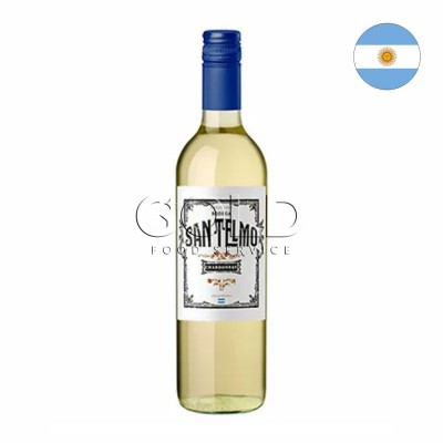 19564 - vinho branco 750ml argentino San Telmo chardonnay