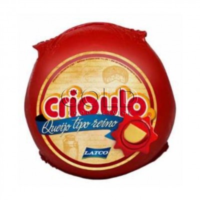 19599 - queijo reino  Crioulo lata +/- 800g