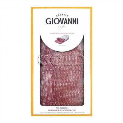 19680 - salame italiano spianata romana fatiado Ceratti 100g