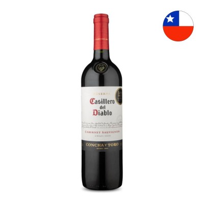 19787 - vinho tinto 750ml chileno Casillero Del Diablo cabernet sauvignon Safra 2020