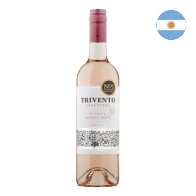 19792 - vinho rosé 750ml argentino Trivento Reserve malbec 2021