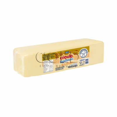 19848 - queijo mussarela zero lactose Crioulo +/- 5kg