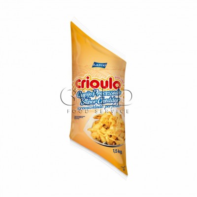 19868 - queijo processado sabor cheddar Crioulo bisnaga 1,5kg