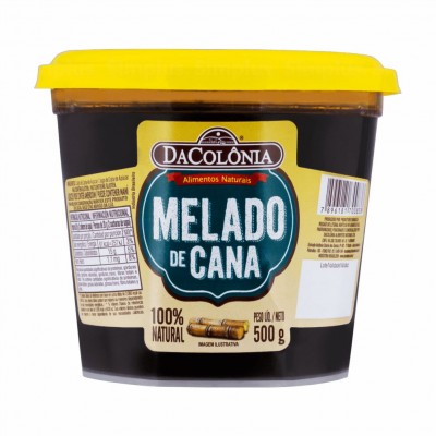 19890 - melado de cana DaColônia pote 500g