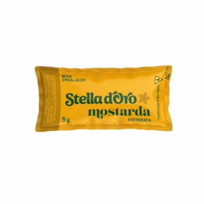 19930 - sachê mostarda amarela Stella D'oro 144 x 5g