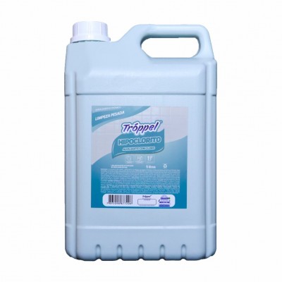 20118 - cloro líquido - hipoclorito de sódio 5,5% - Troppel 5L