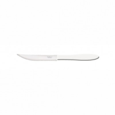 20151 - faca churrasco cabo branco prisma Di Solle un 19gr