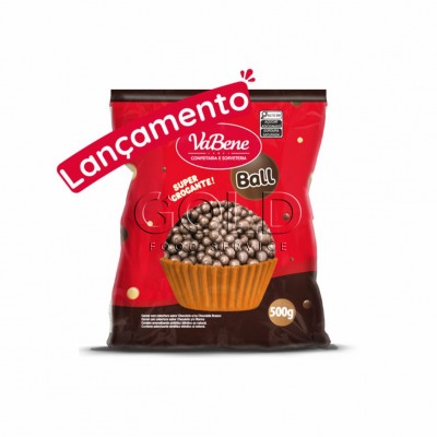 20189 - cereal ball Mega chocolate ao leite Vabene 500g