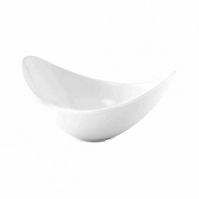 20207 - bowl canoa 600ml 22,5 x 14,5 x 10,3cm branca melamina Haus un