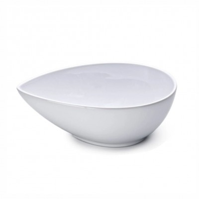 20225 - bowl gota 800ml 20,5 x 15,5 x 7cm branca melamina Haus un