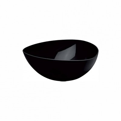 20278 - saladeira PP triangular 2,5l 25 x 25 x 9,2 preto Coza un