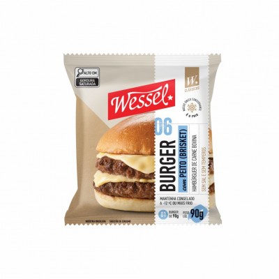 20455 - hambúrguer blend peito 90g diâmetro 11 Wessel - fp