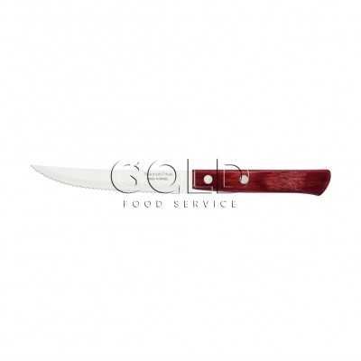 20516 - faca churrasco 21cm madeira vermelho polywood Tramontina un 31gr