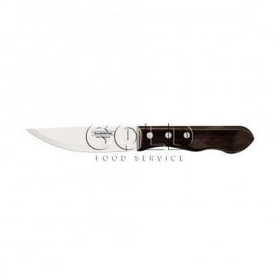 20519 - faca churrasco jumbo 25cm madeira castanho polywood Tramontina un 110gr