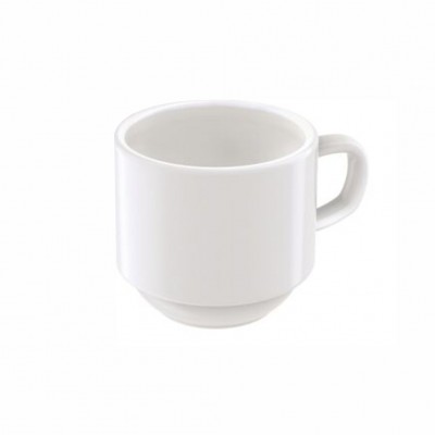 20622 - xícara de café s/ pires branco porcelana Paola 12 x 100ml cx