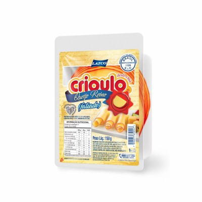 20827 - queijo reino fatiado Crioulo 150g