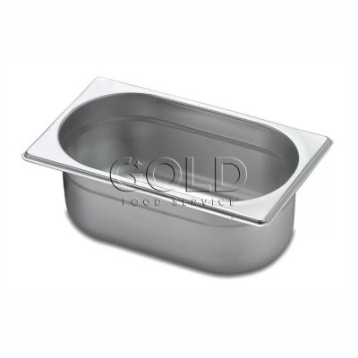 20904 - cuba inox gn 26,5 x 16,2 x 15cm 4l 1/4 Gourmet Mix un