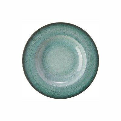 20917 - prato sobremesa 21cm com borda rústico verde porcelana Tramontina un