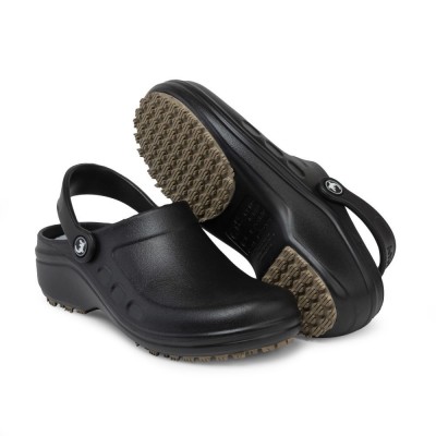 20958 - sapato antiderrapante clog preto tam 35 Sticky Shoes ca 49.860