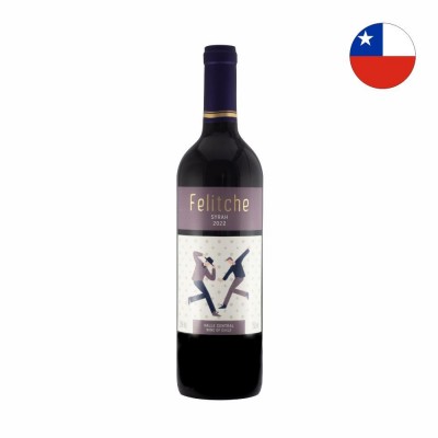 21013 - vinho tinto 750ml chileno Felitche syrah 2022