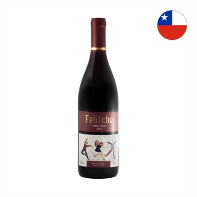 21018 - vinho tinto 750ml chileno Felitche pinot noir 2022