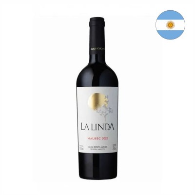 21052 - vinho tinto 750ml argentino malbec La Linda decanter
