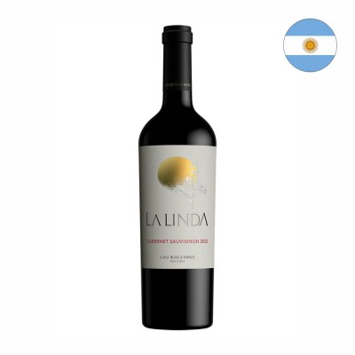 21053 - vinho tinto 750ml argentino carbenet sauvignon La Linda decanter