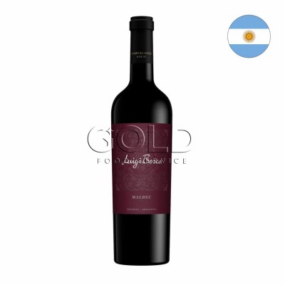 21059 - vinho tinto 750ml argentino malbec Luigi Bosca decanter