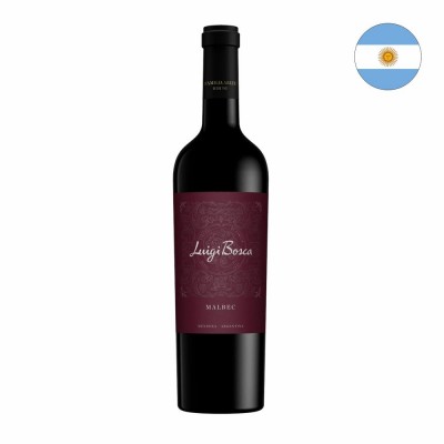 21059 - vinho tinto 750ml argentino malbec Luigi Bosca decanter