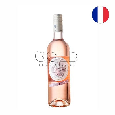 21063 - vinho rosé 750ml francês Claude Val paul mas decanter