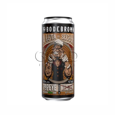 21111 - cerveja lata 473ml Bodebrown Popeye german lager un