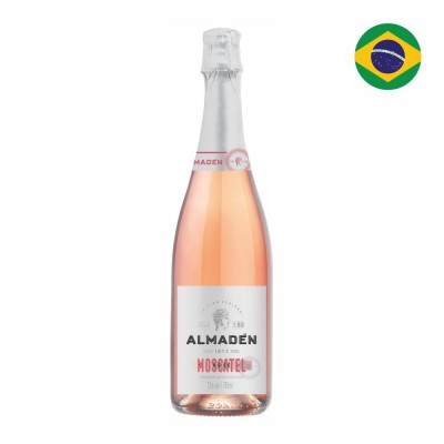 21160 - espumante rosé 750ml doce moscatel Almadén Miolo