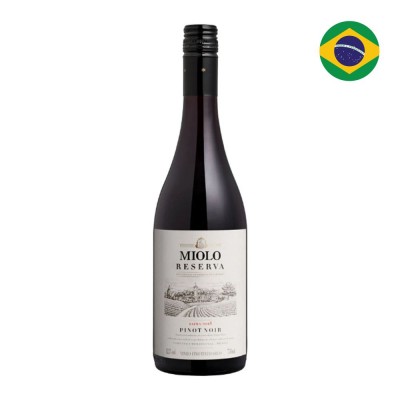 21190 - vinho tinto 750ml seco pinot noir Reserva Miolo