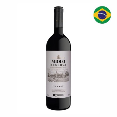 21193 - vinho tinto 750ml seco tannat Reserva Miolo