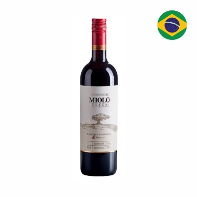 21201 - vinho tinto 375ml seco cabernet merlot seleção Miolo