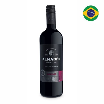 21204 - vinho tinto 750ml seco pinotage Almadén Miolo