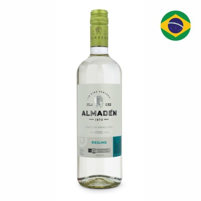 21208 - vinho branco 750ml seco riesling Almadén Miolo
