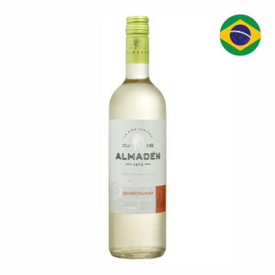 21211 - vinho branco 750ml seco gewurztraminer Almadén Miolo