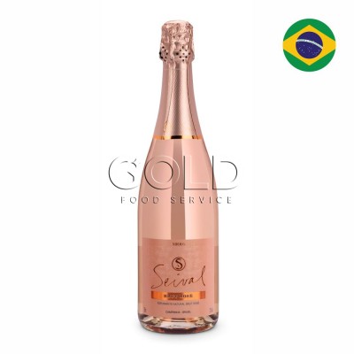 21221 - espumante rosé 750ml brut pinot noir seival Miolo