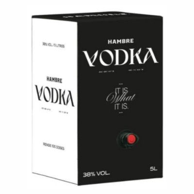21228 - vodka Hambre bag na caixa 5L