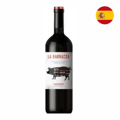 21333 - vinho tinto 750ml espanhol La Barbacoa garnacha