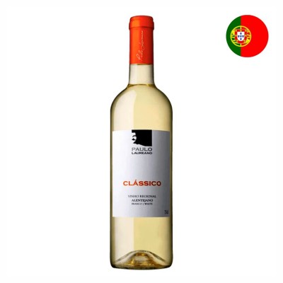 21337 - vinho branco 750ml português Paulo Laureano clássico