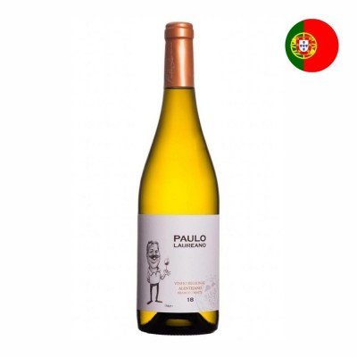 21339 - vinho branco 750ml português Paulo Laureano caricatura